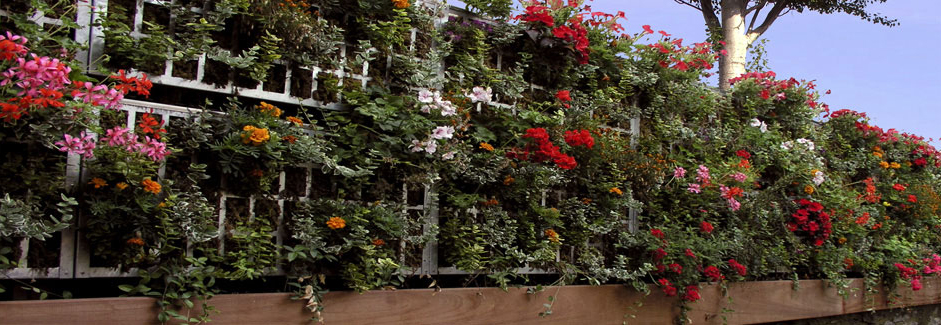 AIR GARDEN: sistema modular de jardinería vertical : Jardines