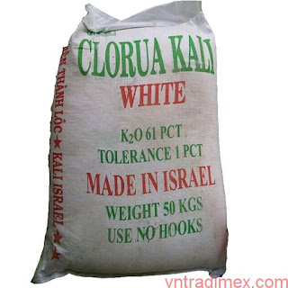 Bán Phân Bón Kali – Kali Clorua – KCL nhập khẩu từ Israel