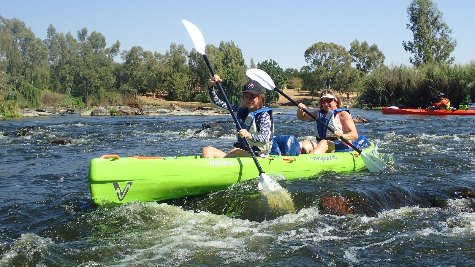 AdventureLisa Vaal River Overnight Kayak Tour
