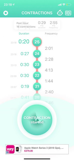 Contraction Timer