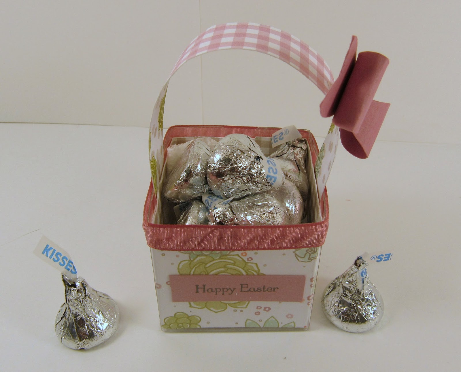 Personally Yours Tiny Treats Box Easter Basket with Succulent Garden DSP