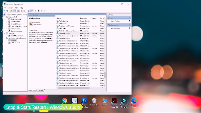 again stop windows audio here now stop windows audio