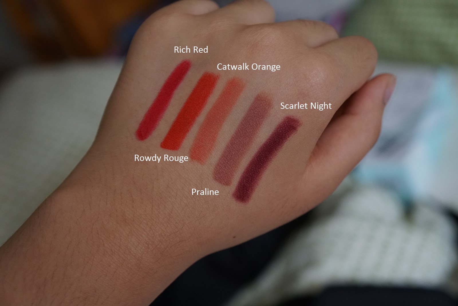 Vanity Depot elf Matte Lip Color Review and Swatches