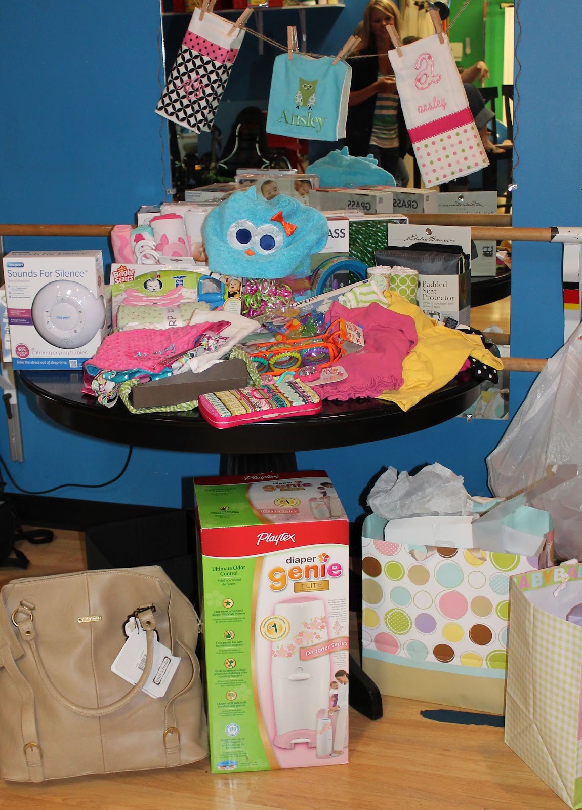 Travis & Danielle Baby Shower at Work