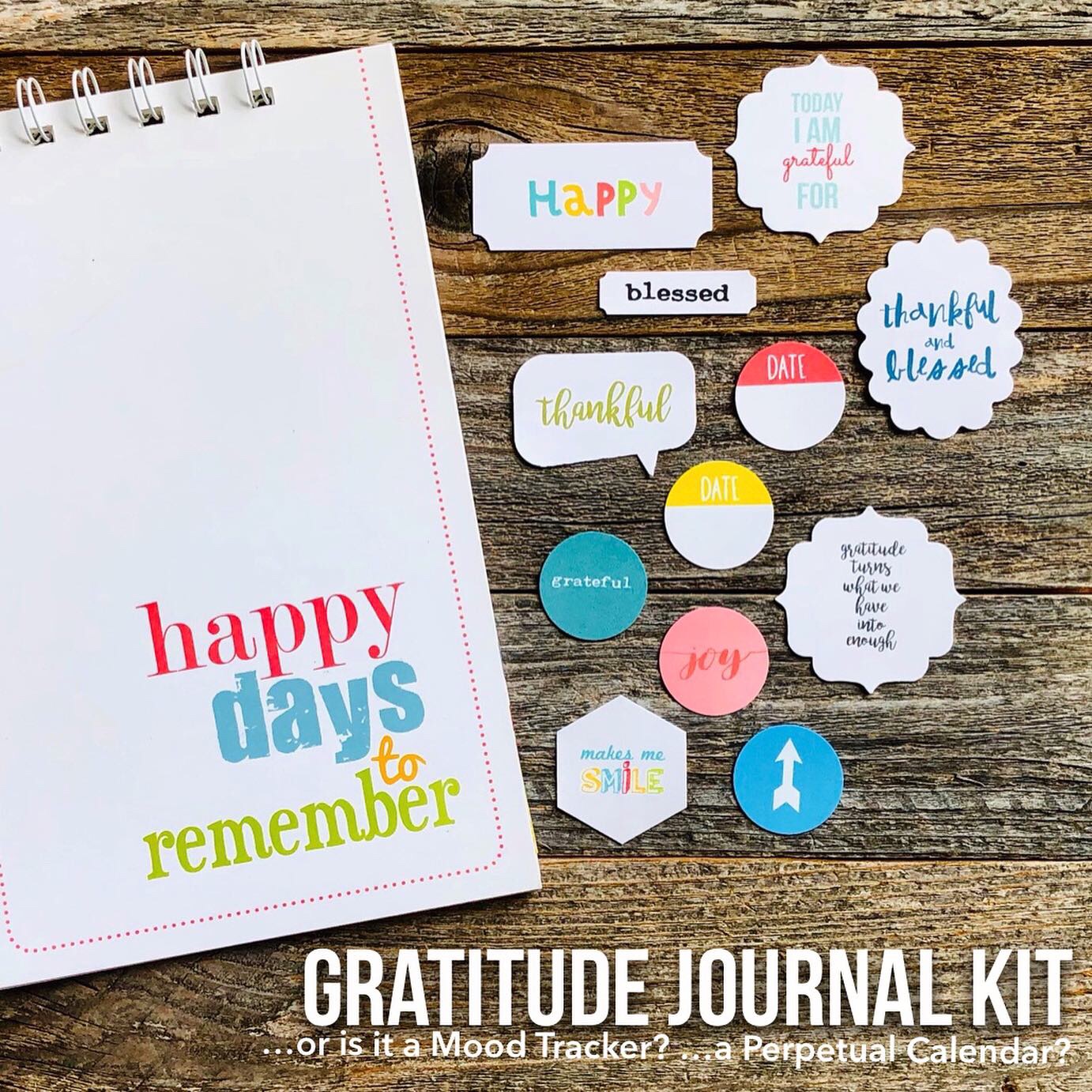 #I Love It All #gratitude journal #travelers notebook #junk journal #journaling card