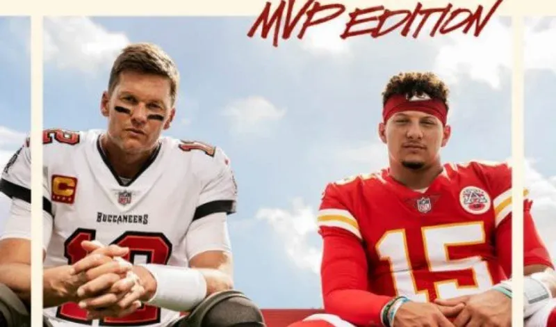 Brady and Mahomes share cover of Madden 22