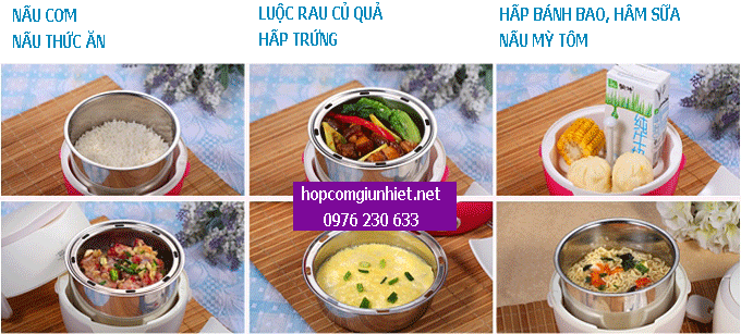 Bữa trưa ngon miệng hơn với hộp cơm giữ nhiệt Bữa trưa ngon miệng hơn với hộp cơm giữ nhiệt