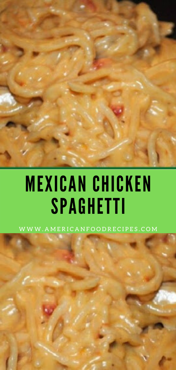 Mexican Chicken Spaghetti - Recipe By Mom