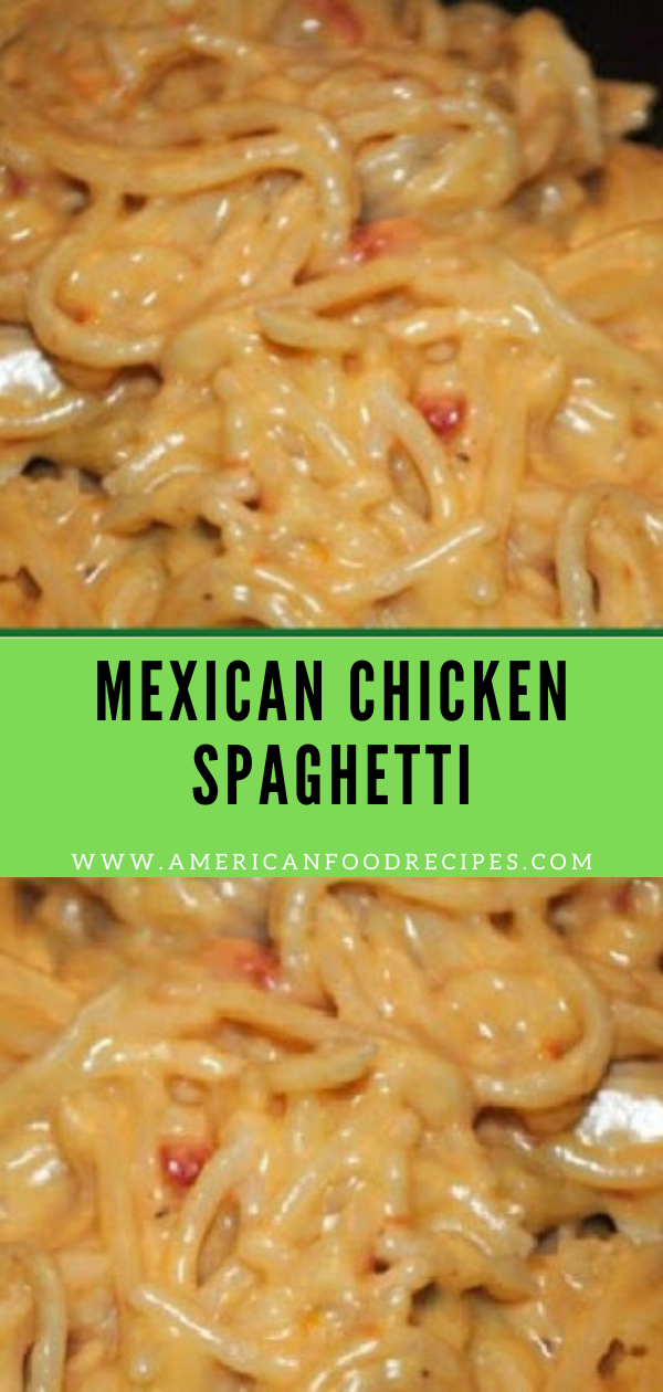 Mexican Chicken Spaghetti - Recipe By Mom