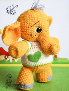 PATRON GRATIS ELEFANTE AMIGURUMI 44909