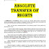 Sample Absolute Transfer of Rights