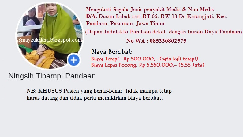 Cara Daftar Berobat Ke Bu Ningsih Tinampi