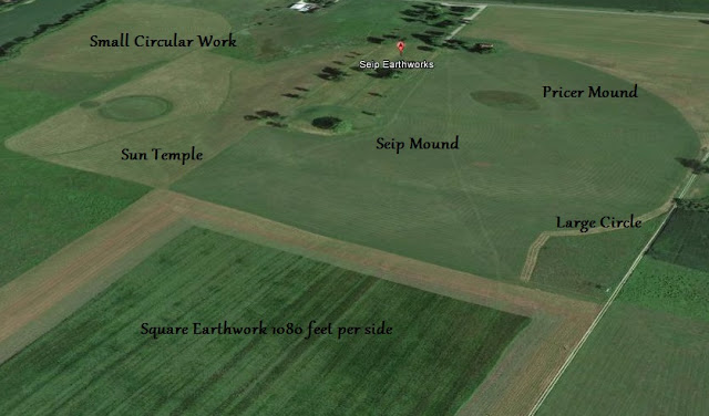 Hopewell Sioux Seip Earthworks and Burial Mounds