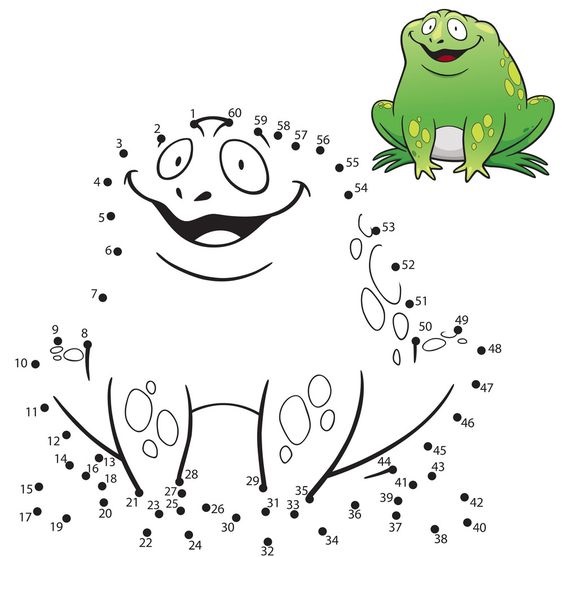 Tranh noi diem theo so thu tu hinh con ech