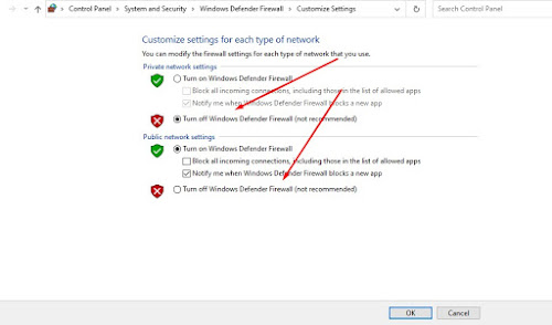 off%2Bfirewall Disable Firewall