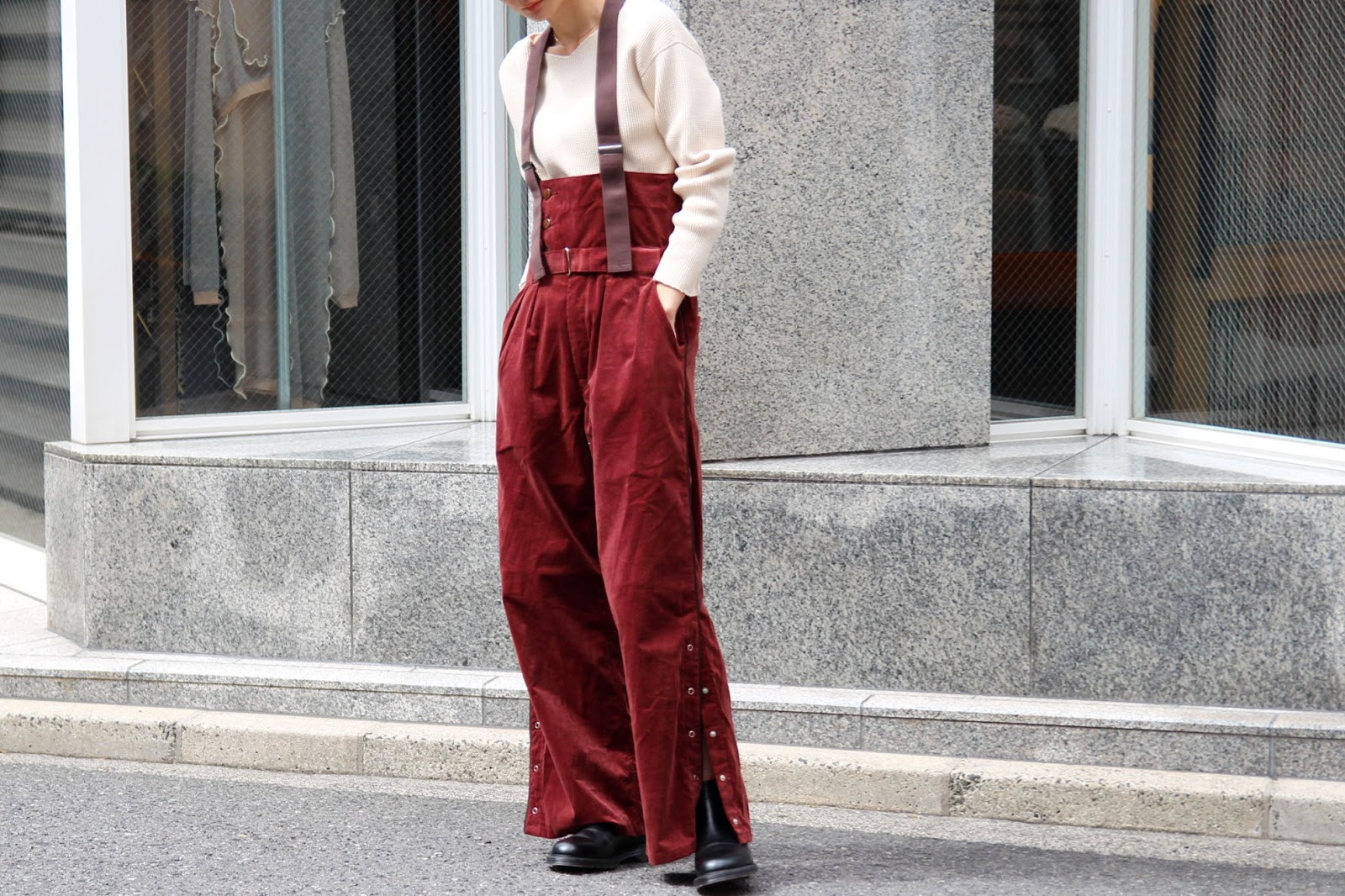 耐熱 二層 足あとぐらす (M) 未使用美品 FILL THE BILLフィルザビル