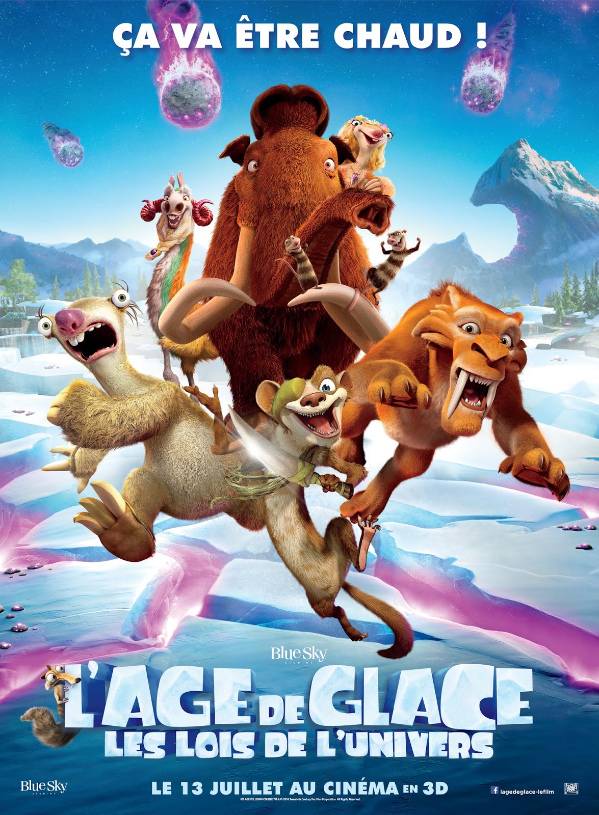 Ces doux moments L’âge de Glace, les lois de l’Univers au cinéma le 13