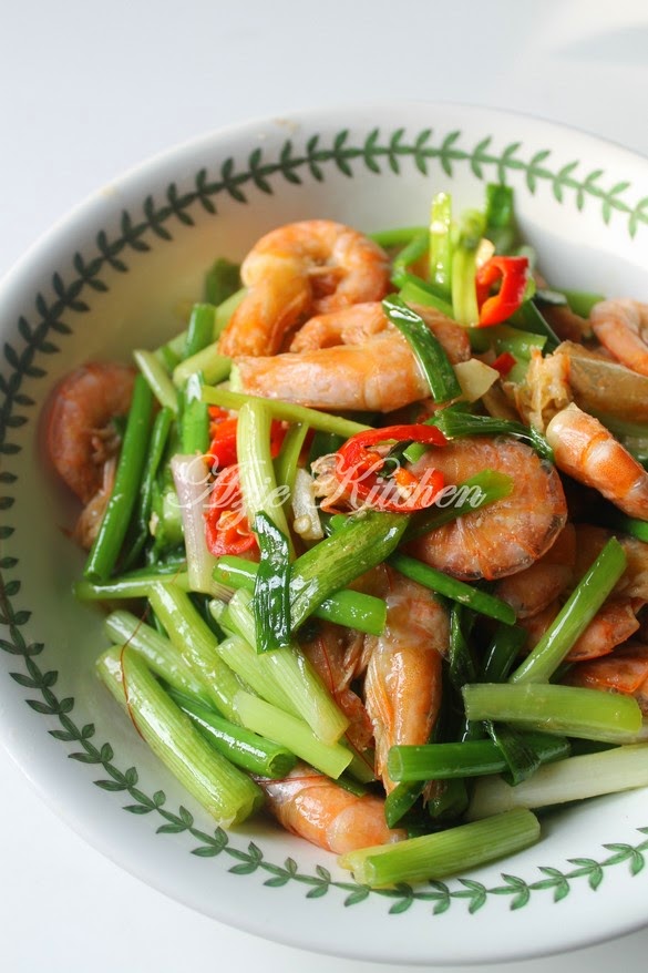 Udang Goreng Daun Bawang