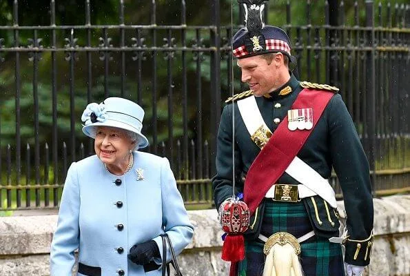 Queen Elizabeth traditionally spends her summers at Balmoral Castle