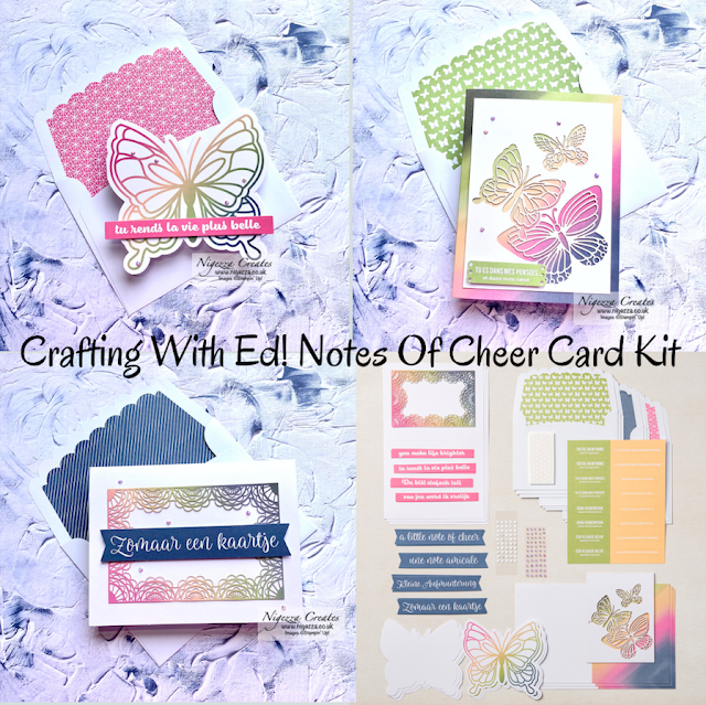 Crafting With Ed! Notes Of Cheer Card Kit