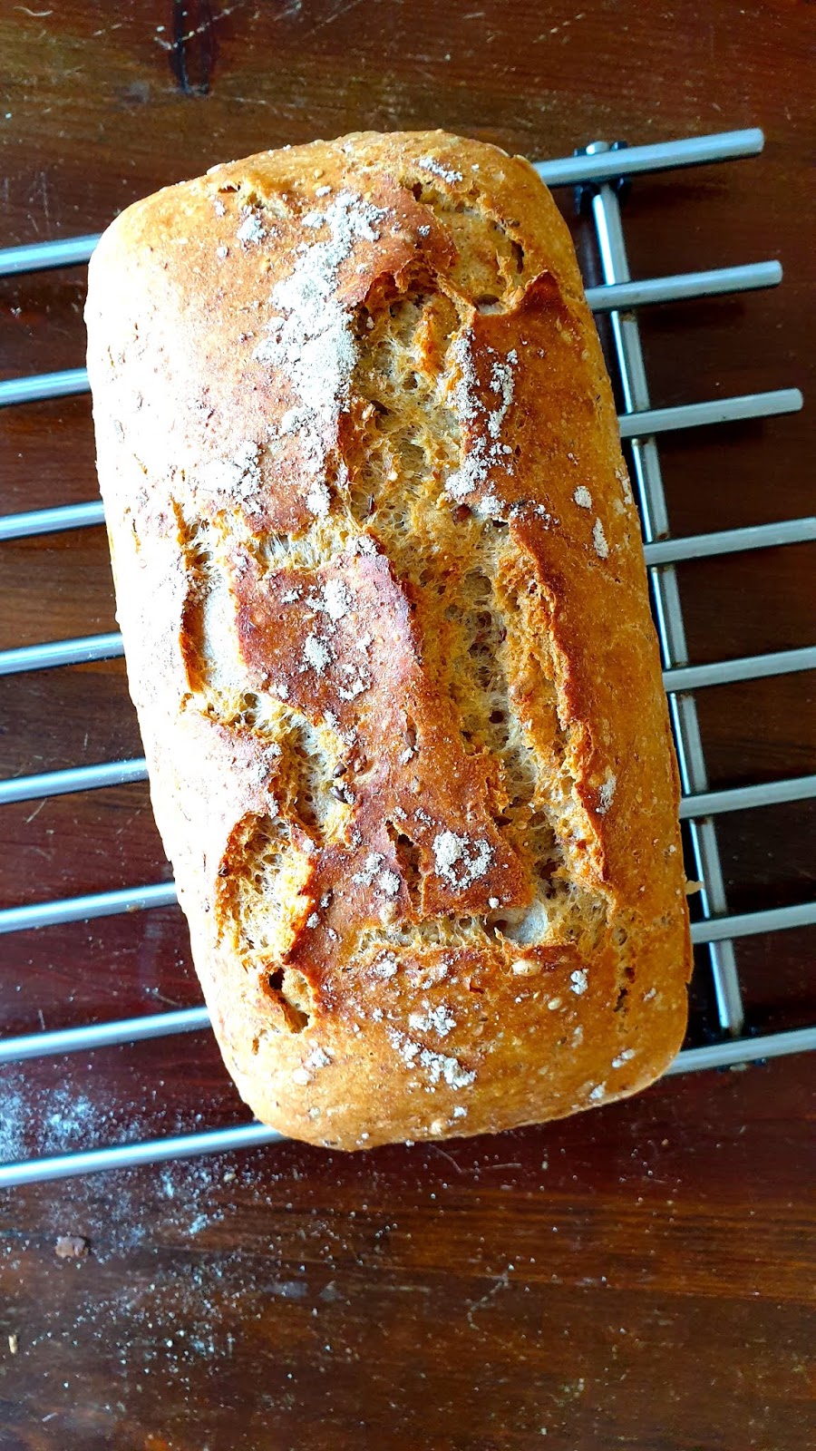 Pão Rápido de Espelta e Espelta Integral (variante de pão da Titá)