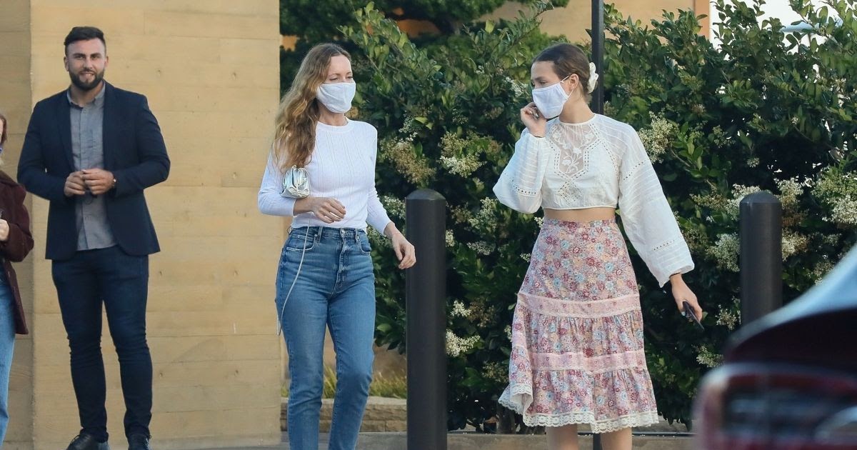 Leslie Mann and Maude Apatow Out for Dinner at Nobu in Malibu 17 Jun -2020