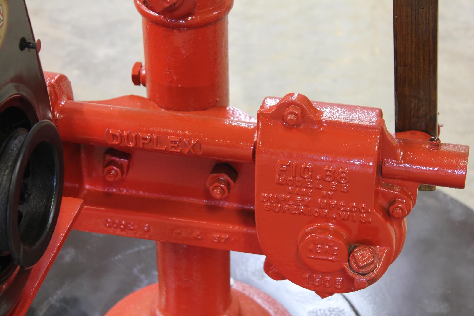 Schwanke Car, Tractor and Truck Museum Dempster 210F pump with Duplex