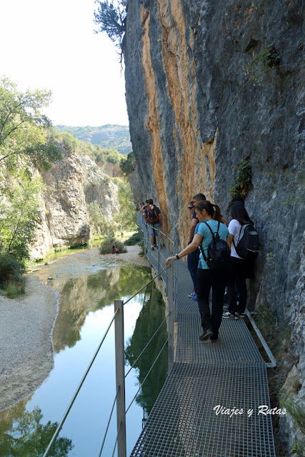 Pasarelas del Vero, Alquézar