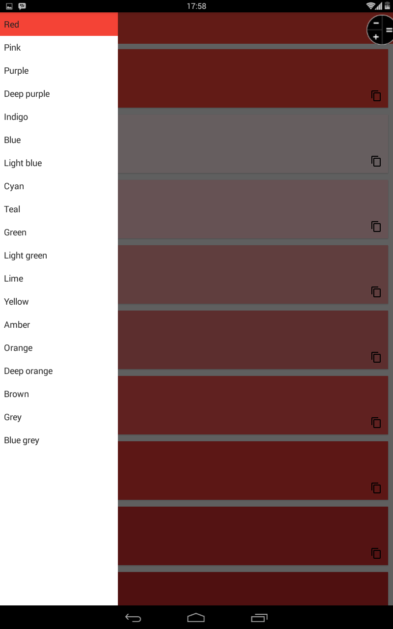 Android Tips: Material Design Color Palette, Kumpulan Warna Untuk