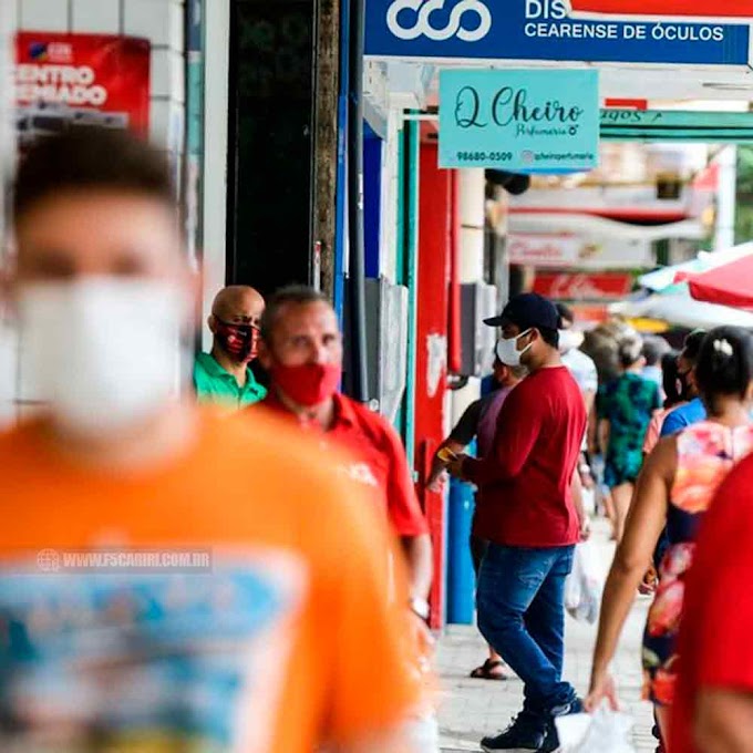  Ceará amplia horário de funcionamento do comércio de rua e academias