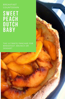 A showstopper presentation is made when you serve this deliciously light and fluffy Dutch Baby filled with juicy ripe peaches at your next breakfast or brunch! - Slice of Southern