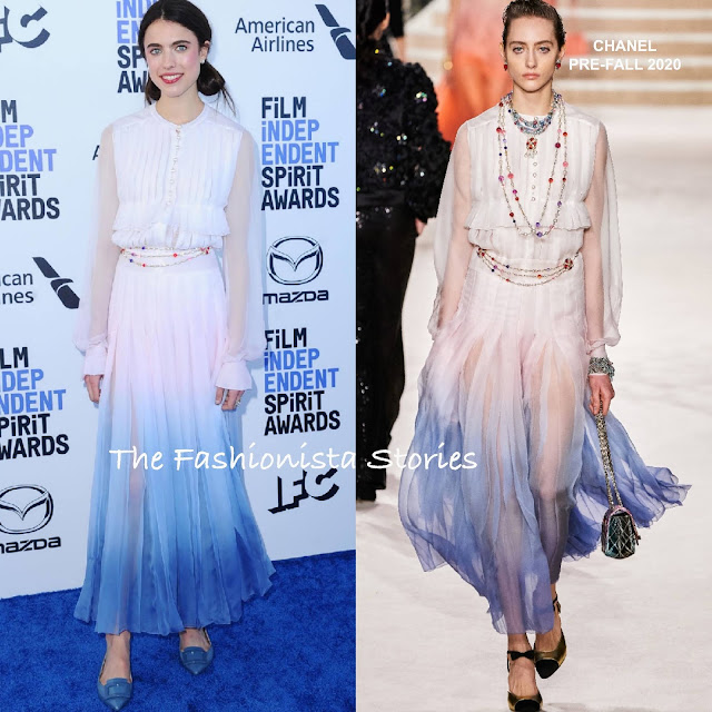 Margaret Qualley & Naomi Watts in Chanel at the 35th Film Independent