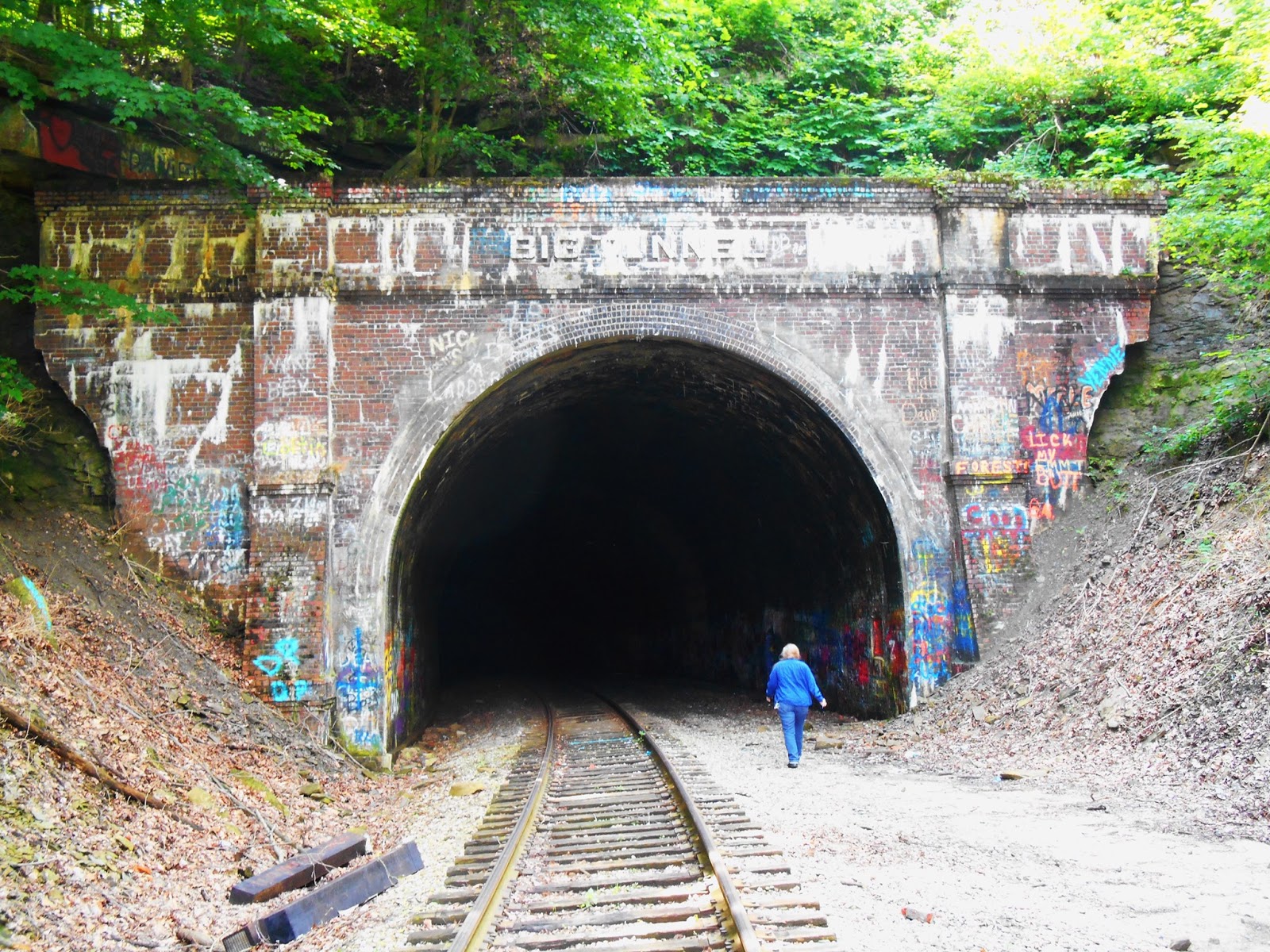 Industrial History CSX/B&O/O&M 1857 "Big Tunnel" near Tunnelton, IN