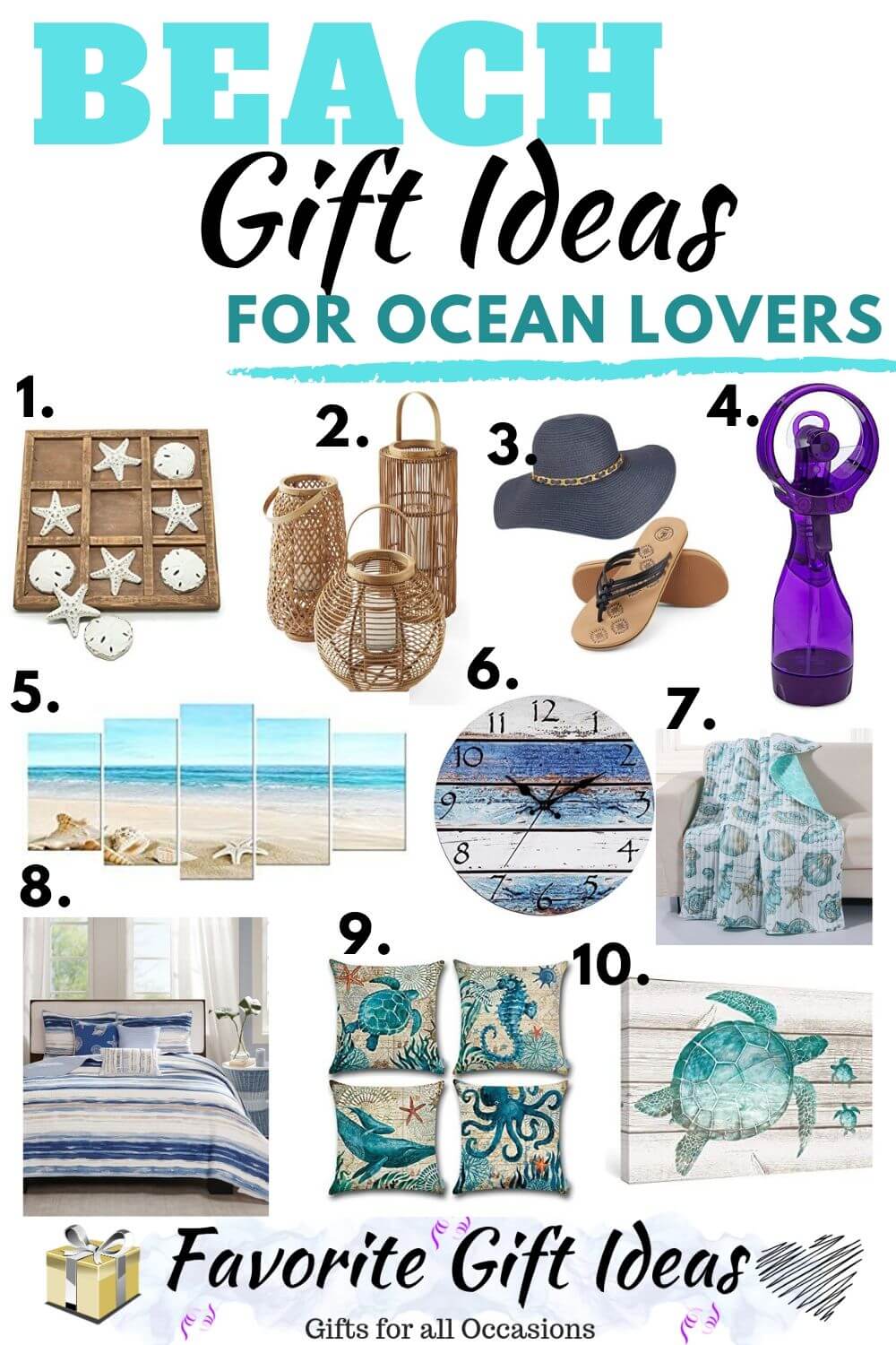 20+ Beach Gift Ideas For Ocean Lovers