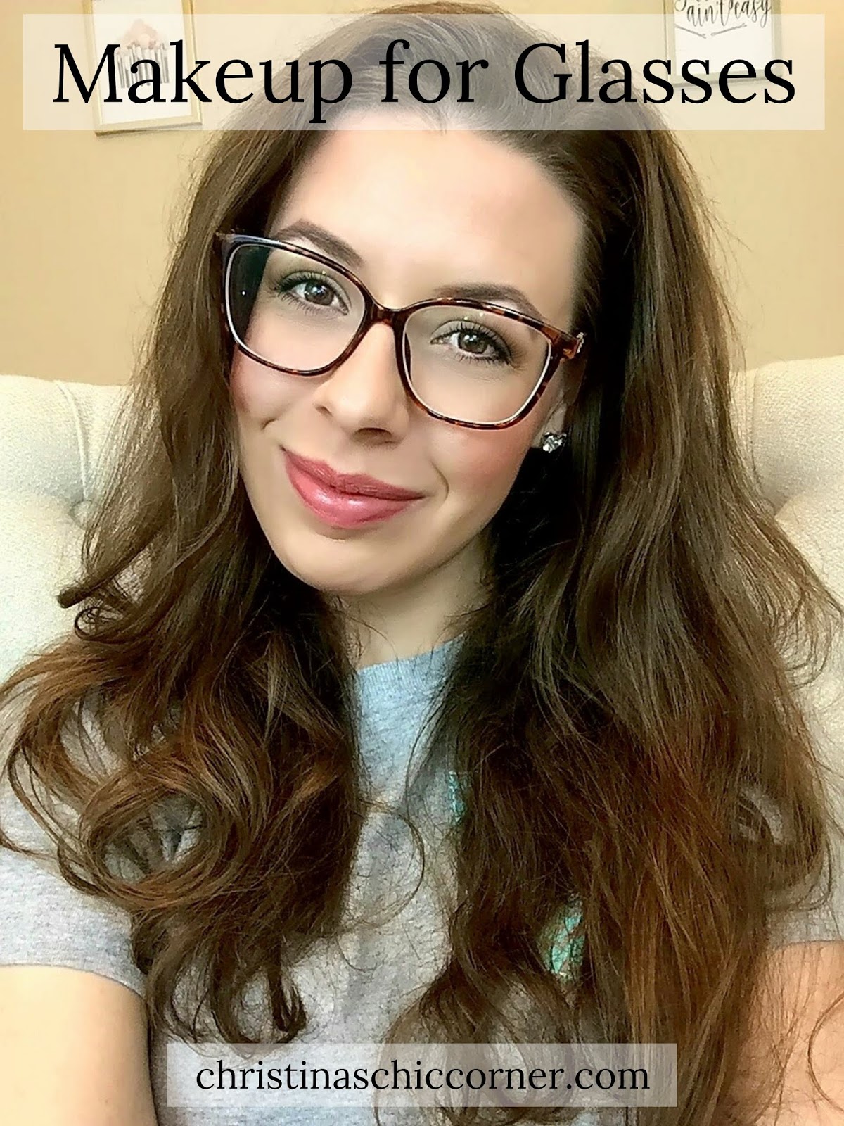 Everyday Makeup Tips for Glasses! + My Spectacle Collection 