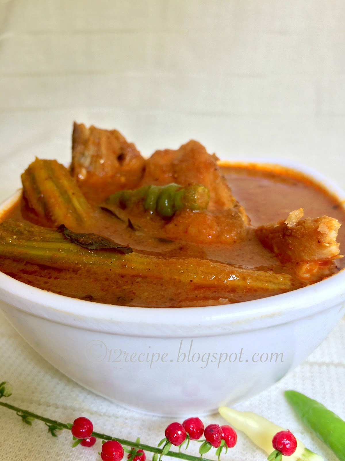 Drumstick Fish Curry Recipe Book