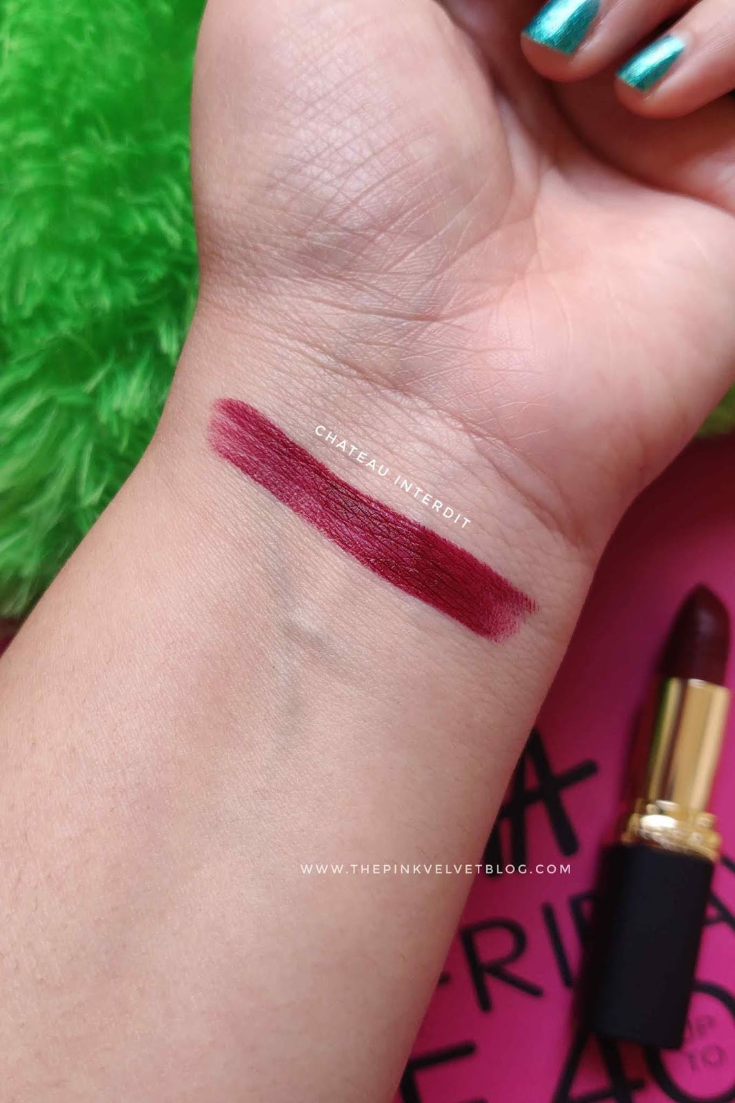 L'Oreal Color Rich Matte Lipstick - 299 Chateau Interdit - Nykaa Pink Friday Sale 2019 PR BOX Unboxing - Up to 40% off L'Oreal Color Rich Matte Lipstick - 299 Chateau Interdit - Nykaa Pink Friday Sale 2019 PR BOX Unboxing - Up to 40% off