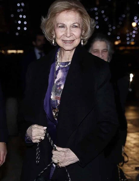 Queen Sofia of Spain and her sister Princess Irene of Greece attended a concert performed by recycled-instruments orchestra Cateura