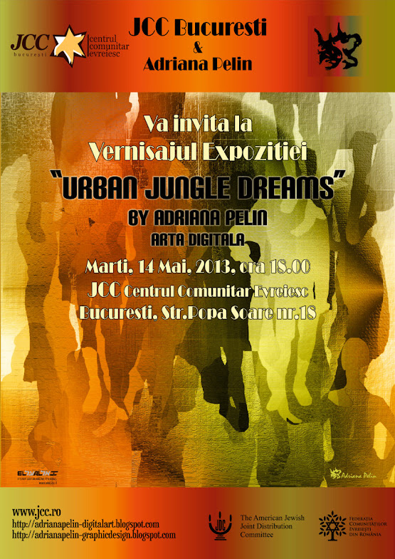 "Urban Jungle Dreams" Digital Art Exhibition on May 14th, 2013, 17.30 hrs @JCC