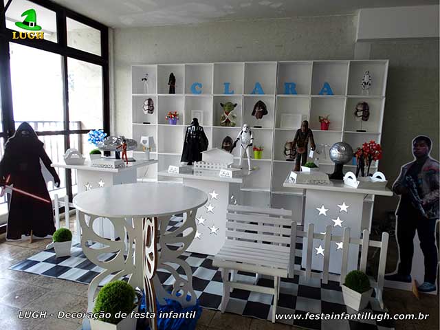 Decoração infantil Star Wars - Provençal com escaninhos