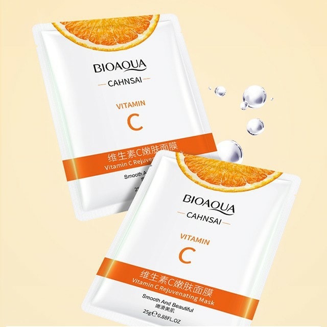 Mặt nạ Vitamin C BIOAQUA nội địa Trung