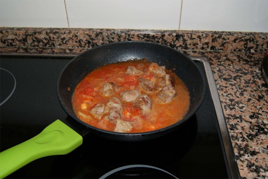 receta de lluvia con solomillo paso 3