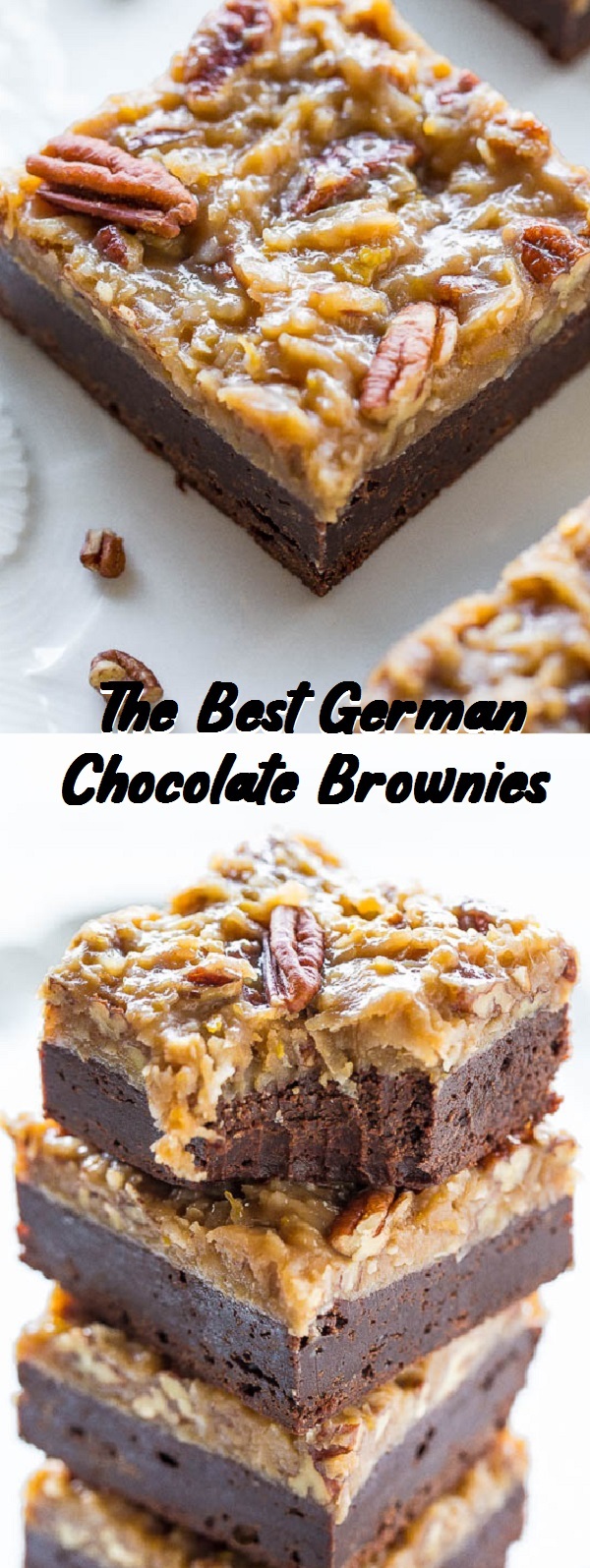The Best German Chocolate Brownies The Cake Blog Dessert