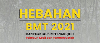 BMT 2021 : Permohonan Bantuan RM600 Penoreh Getah & Pekebun Kecil