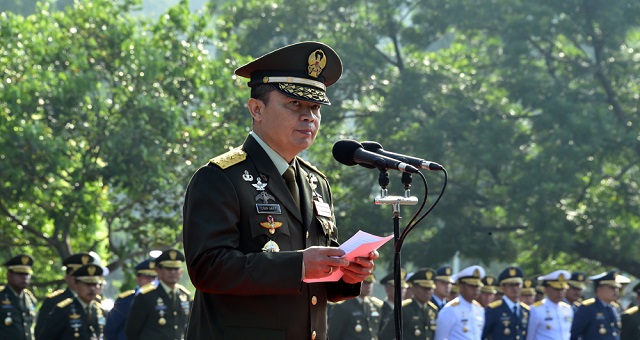 Mabes TNI Gelar Upacara Peringatan Hari Lahir Pancasila