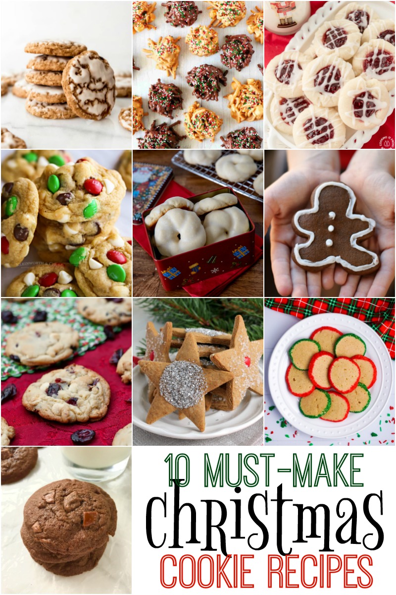 10 Must Make Christmas Cookie Recipes | The Two Bite Club | #Christmas #cookies 10 Must Make Christmas Cookie Recipes | The Two Bite Club | #Christmas #cookies