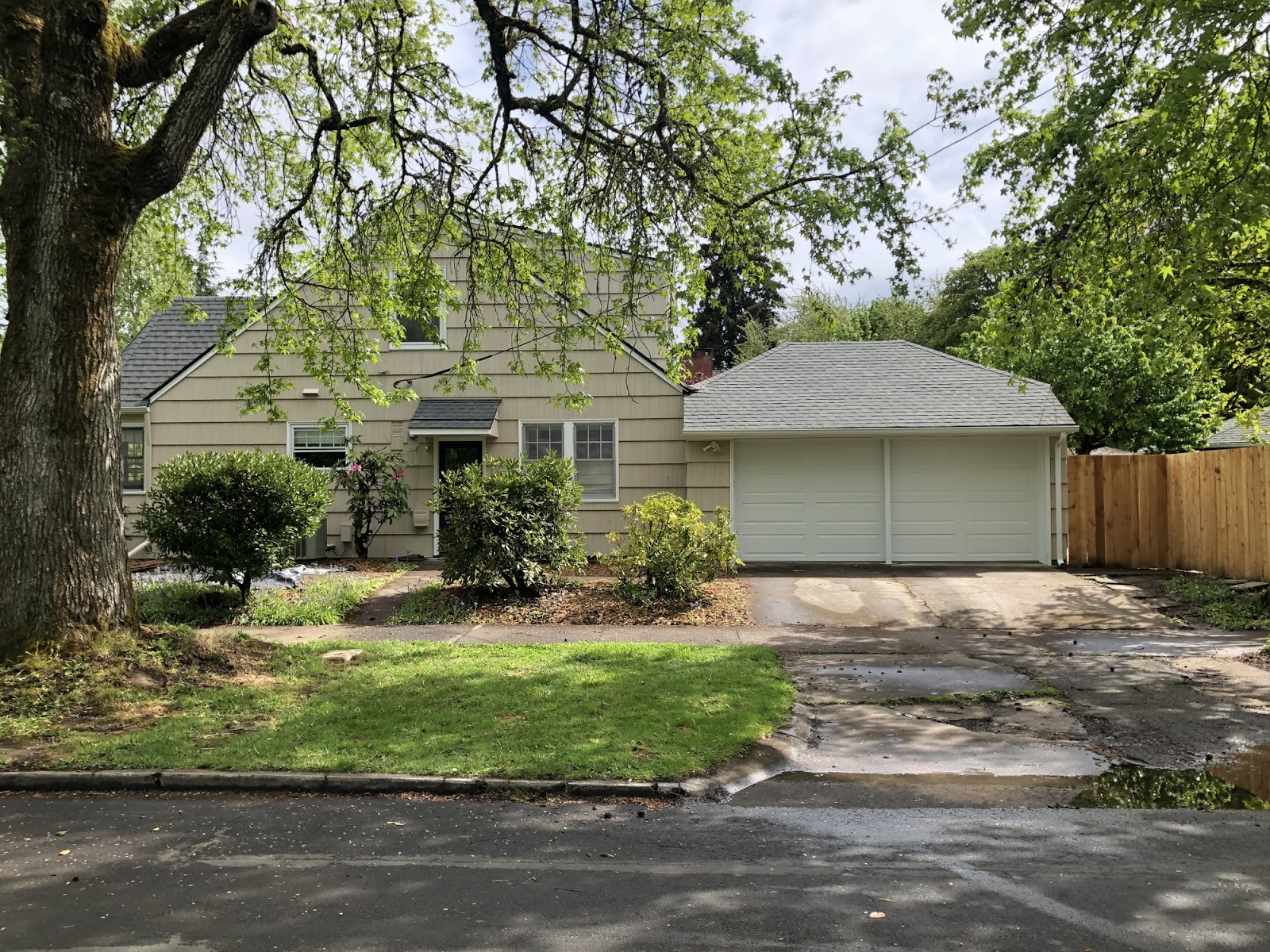 Garage door opening modification Replacing and reinforcing our garage door! Cost, process, timing
