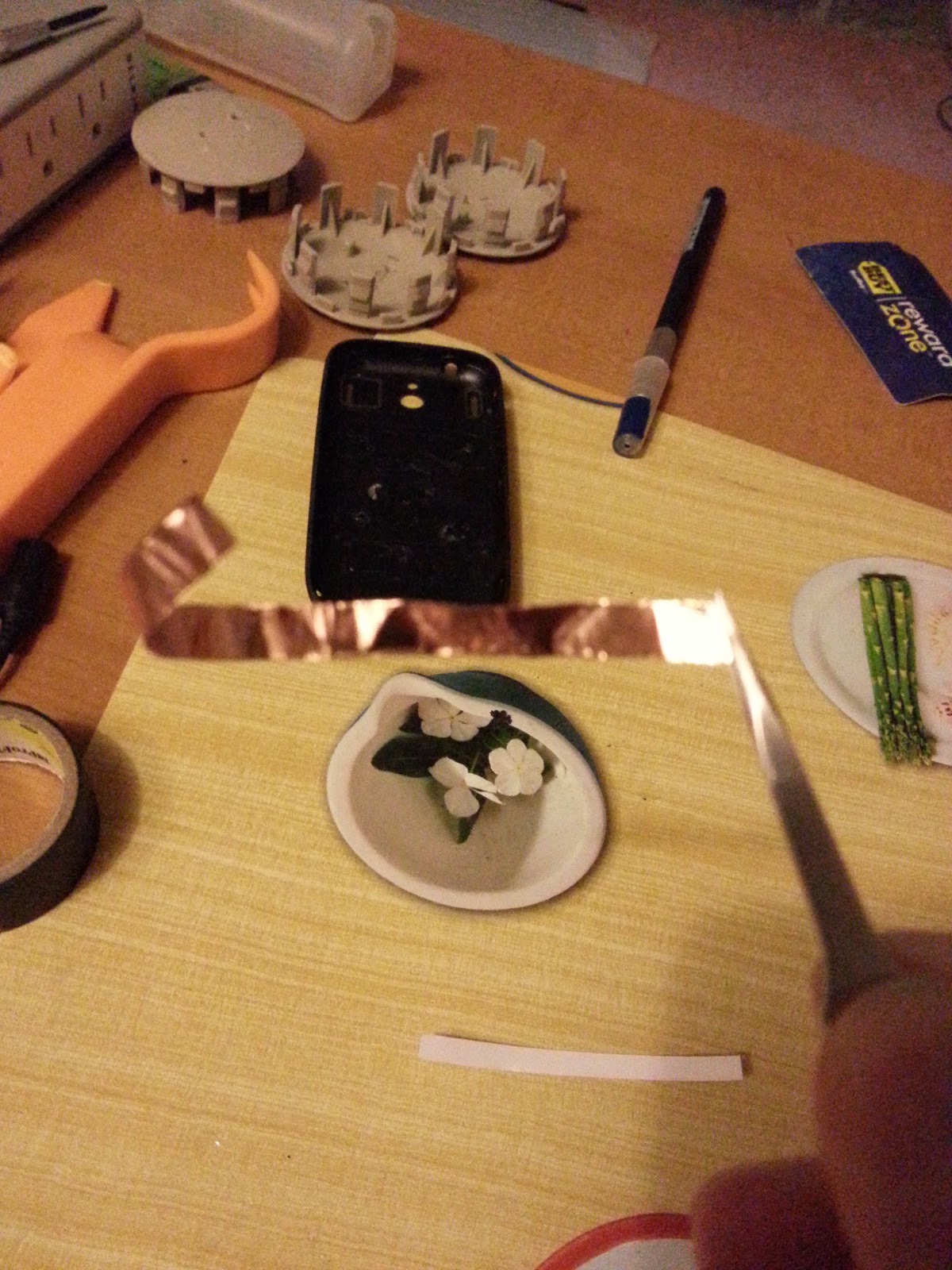 Derek's Projects DIY Galaxy Note 2 Wireless Charging (Copper tape method)
