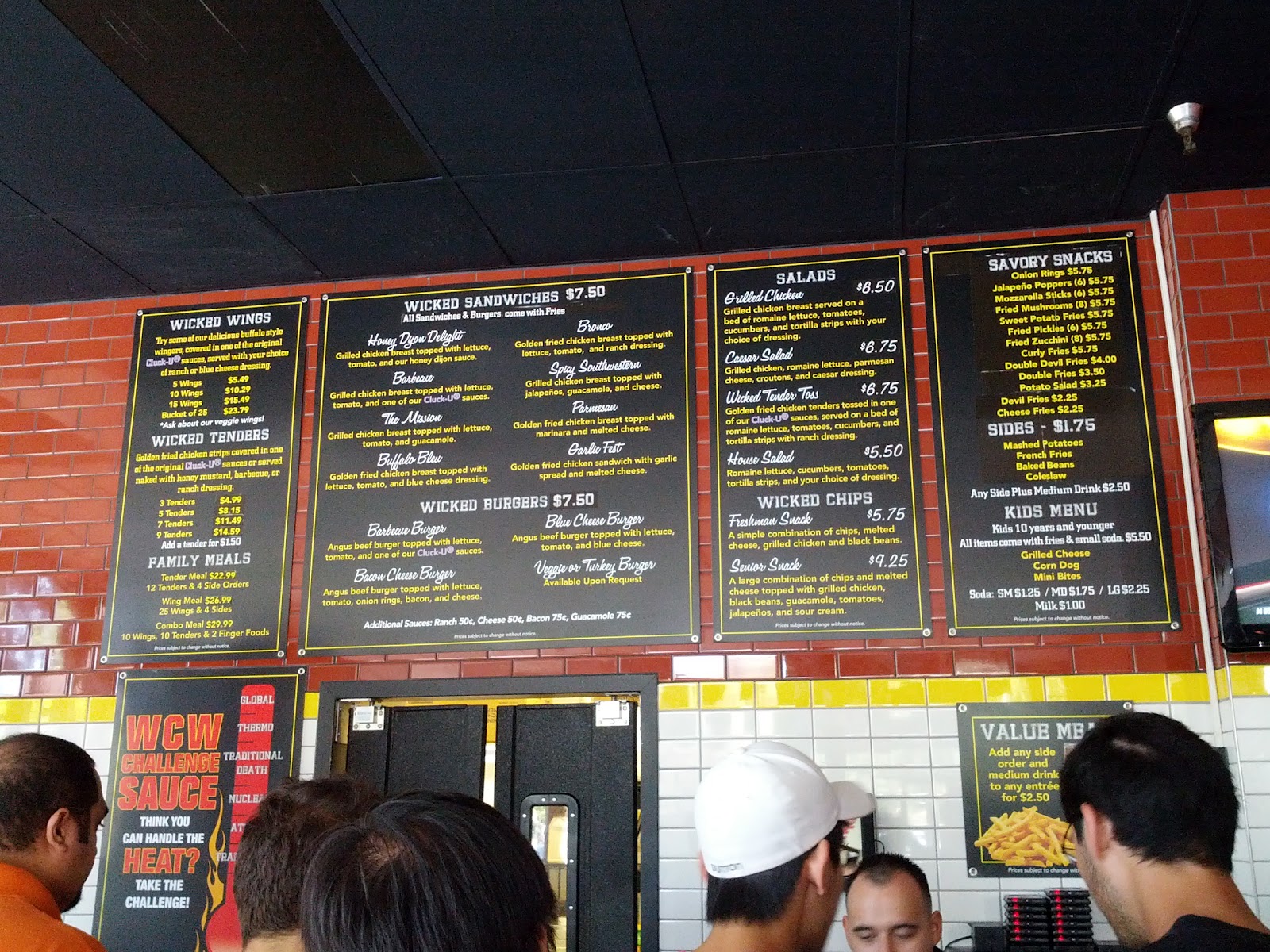 VIDEO Wicked Chicken Hot Wing Challenge! TODAY!