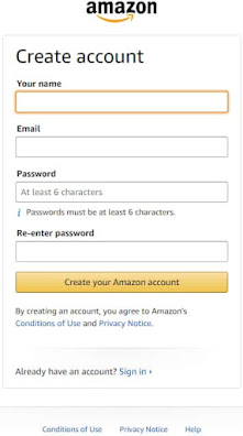 How to Create Amazon associate account